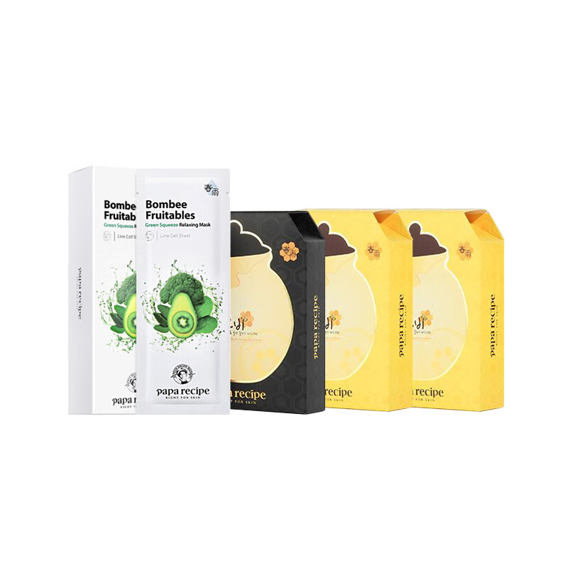 春雨 果蔬补水 面膜