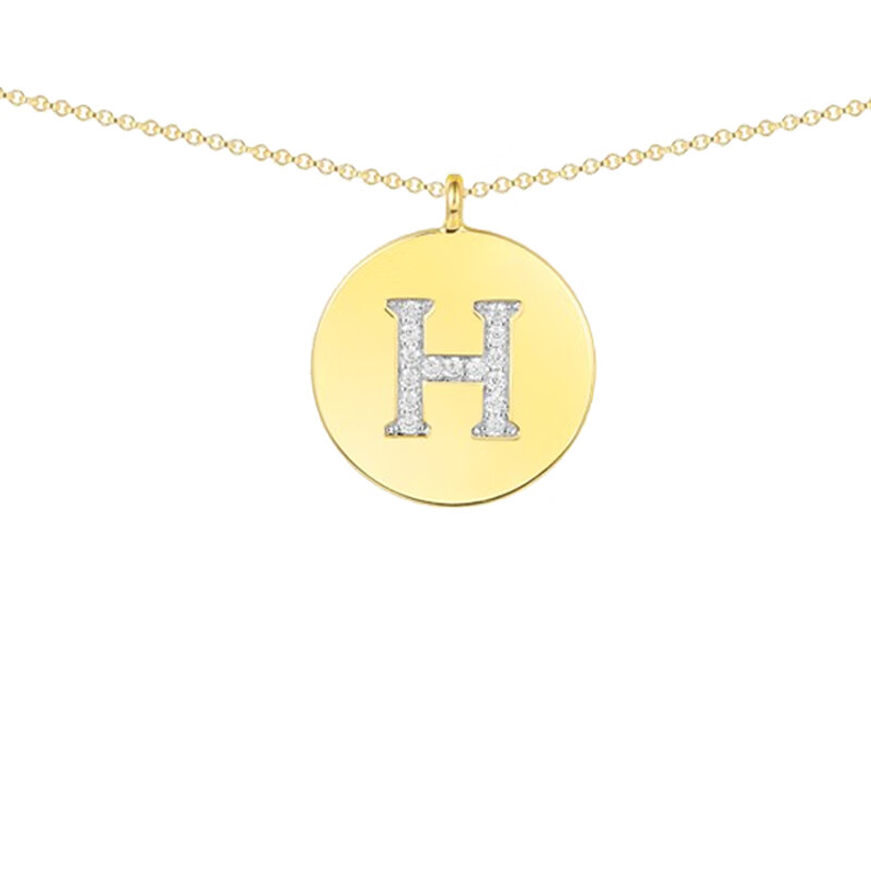 APM 字母银质项链