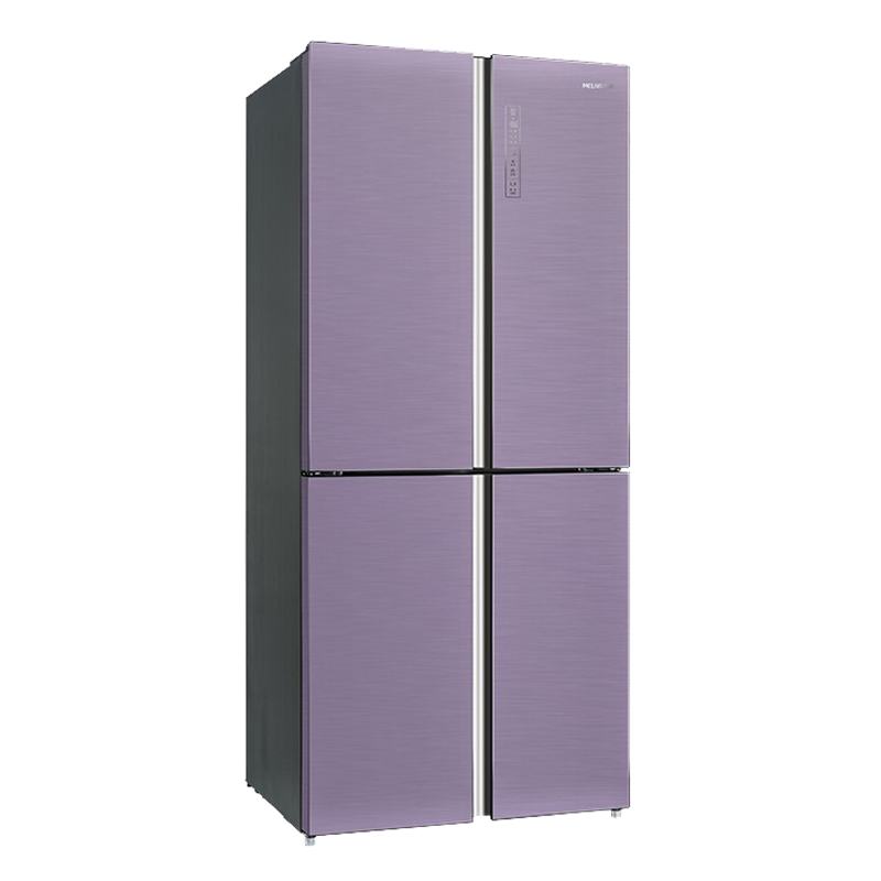 美菱智能化霜十字对开门冰箱
