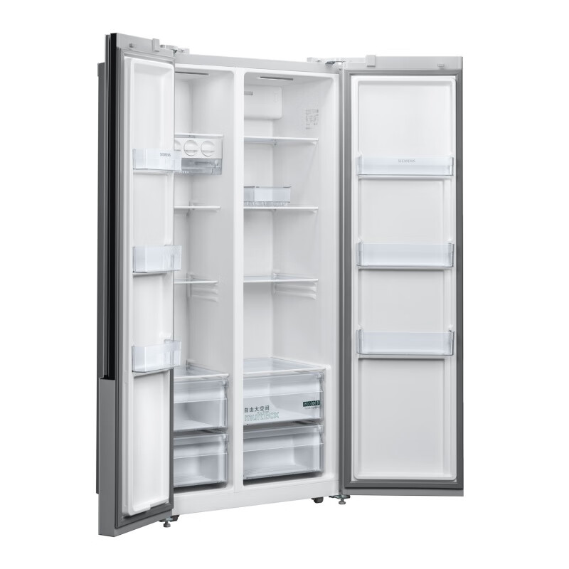 西门子 对开玻璃门冰箱
