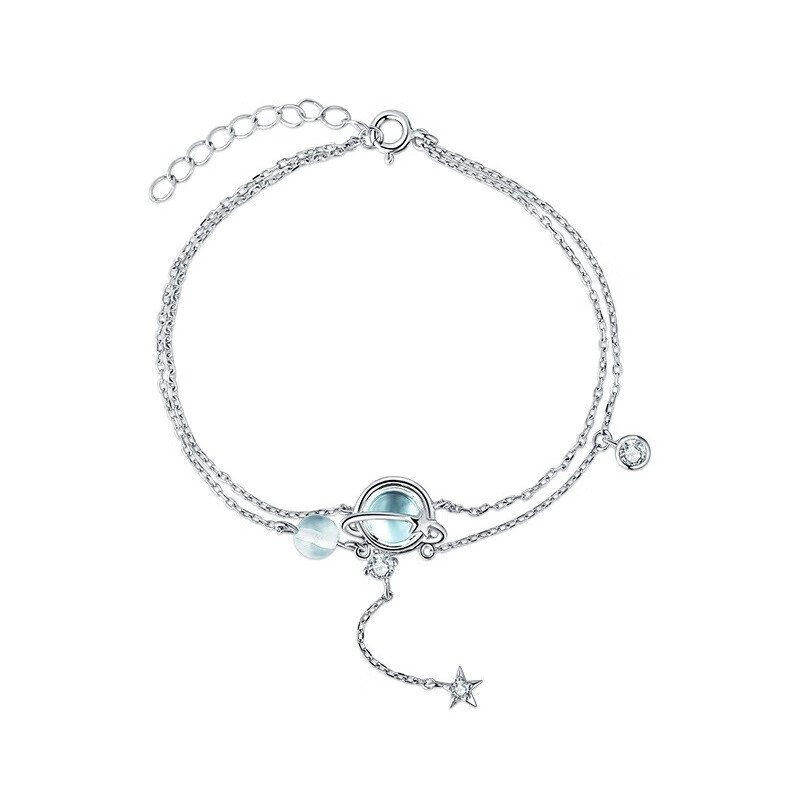 JG 镶锆水星手链