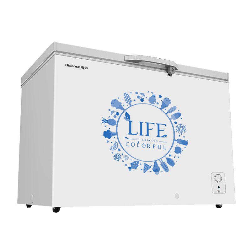 海信断电保温卧式冷柜