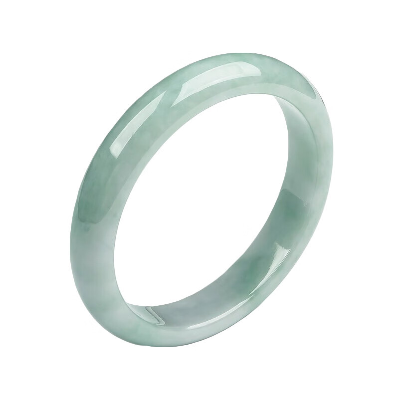 金一 细糯淡绿色 手镯