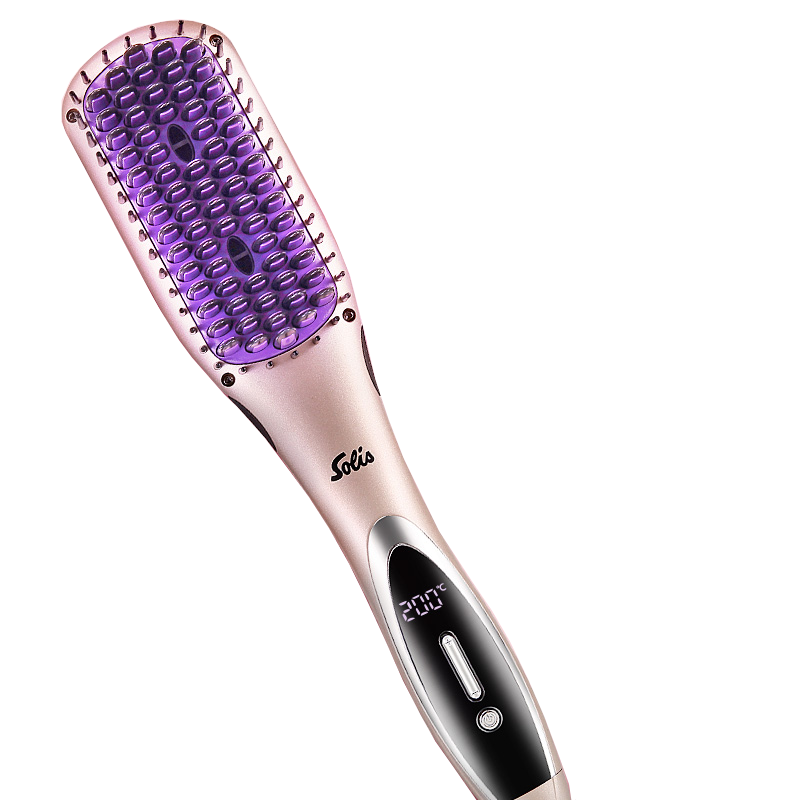 索利斯香槟金卷直发器