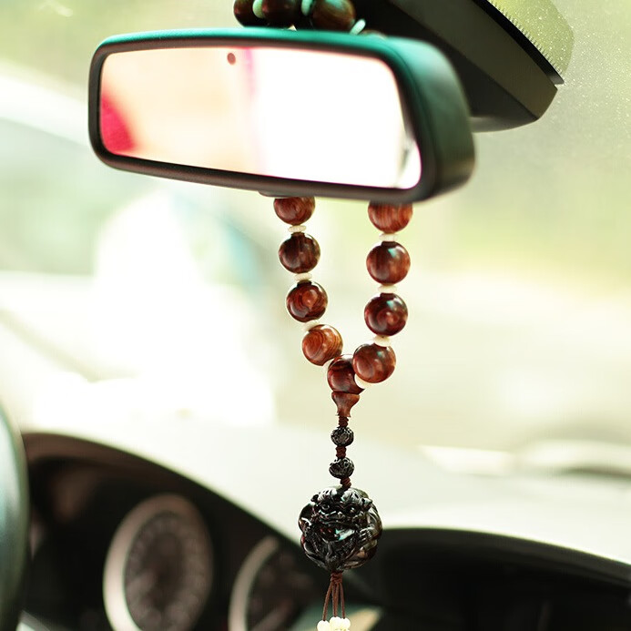 旋蓬 海南黄花梨高档汽车挂件