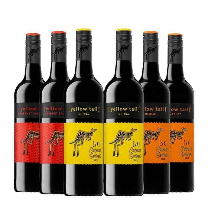 黄尾袋鼠 缤纷西拉梅洛葡萄酒
