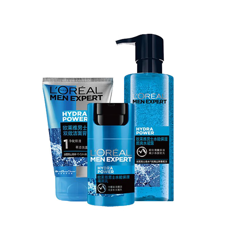 欧莱雅 锁水保湿护肤套装