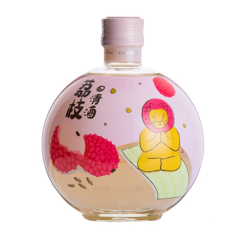 狮子歌歌 清甜爽口荔枝清酒