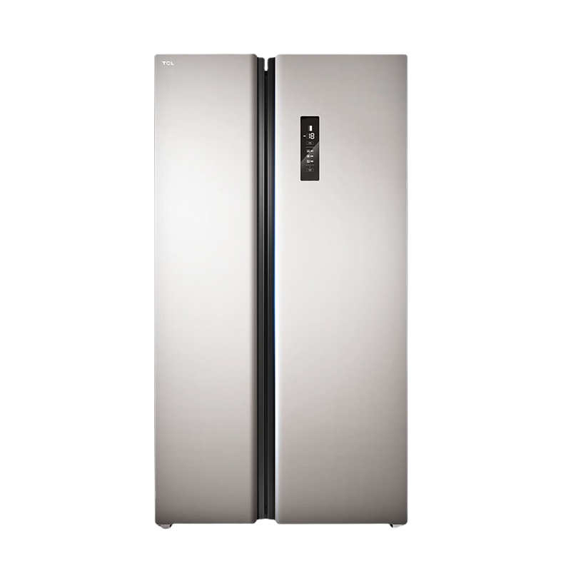 TCL 智慧摆风对开门冰箱