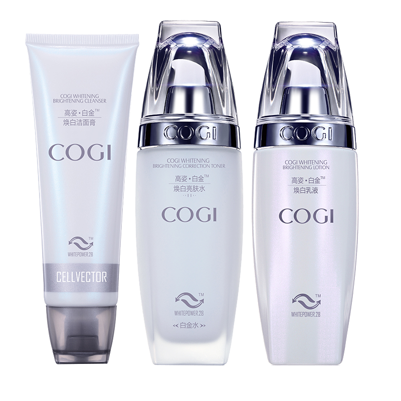 高姿 花萃焕白 护肤套装