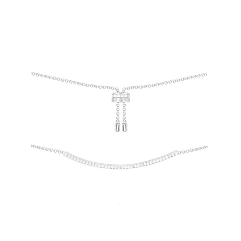 APM 银质微笑项链