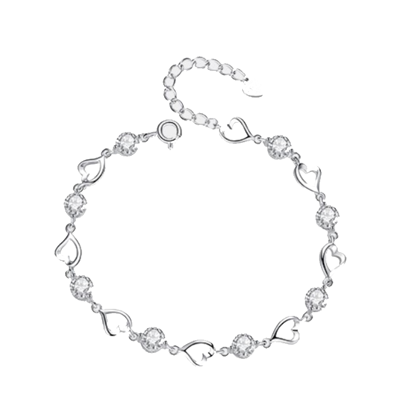 圣雅罗 日韩风纯银手链