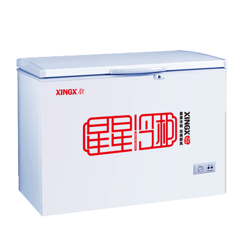 星星 顶开门转换冰柜