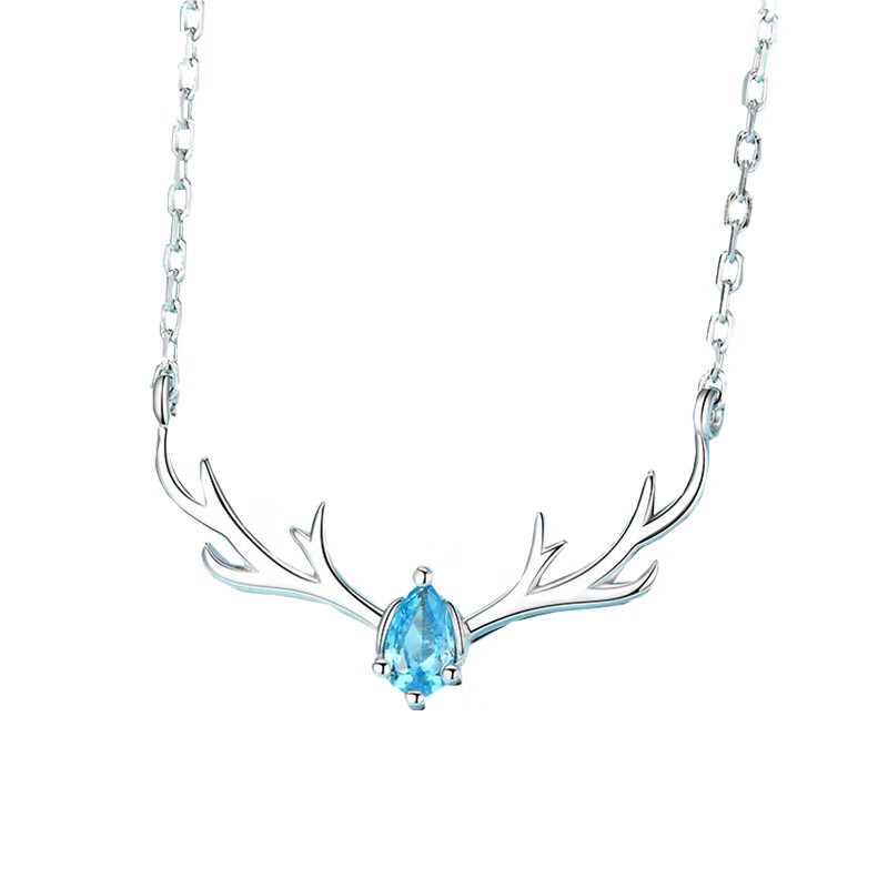 卡蒂罗 999纯银小鹿 项链