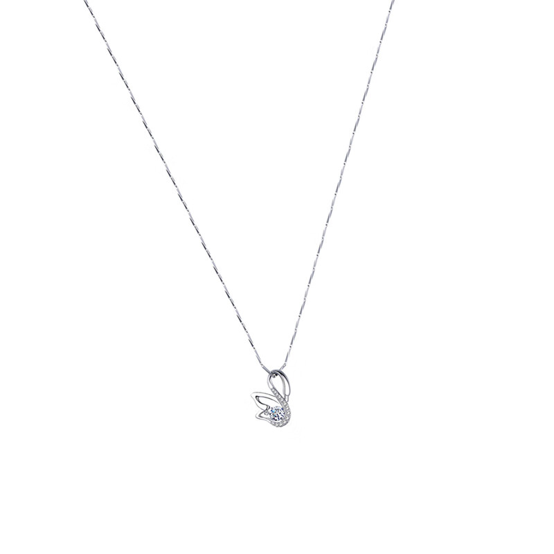 MyMiss 铂金天鹅项链