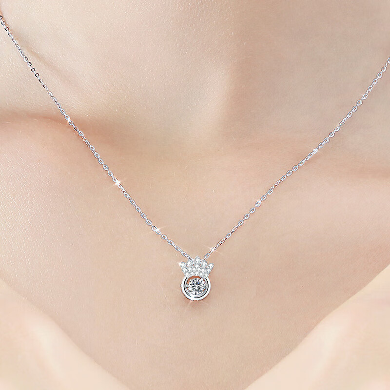 T400情人皇冠项链