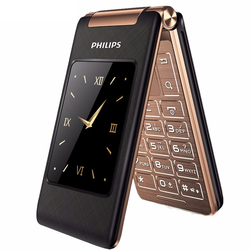飞利浦 翻盖双卡双待手机