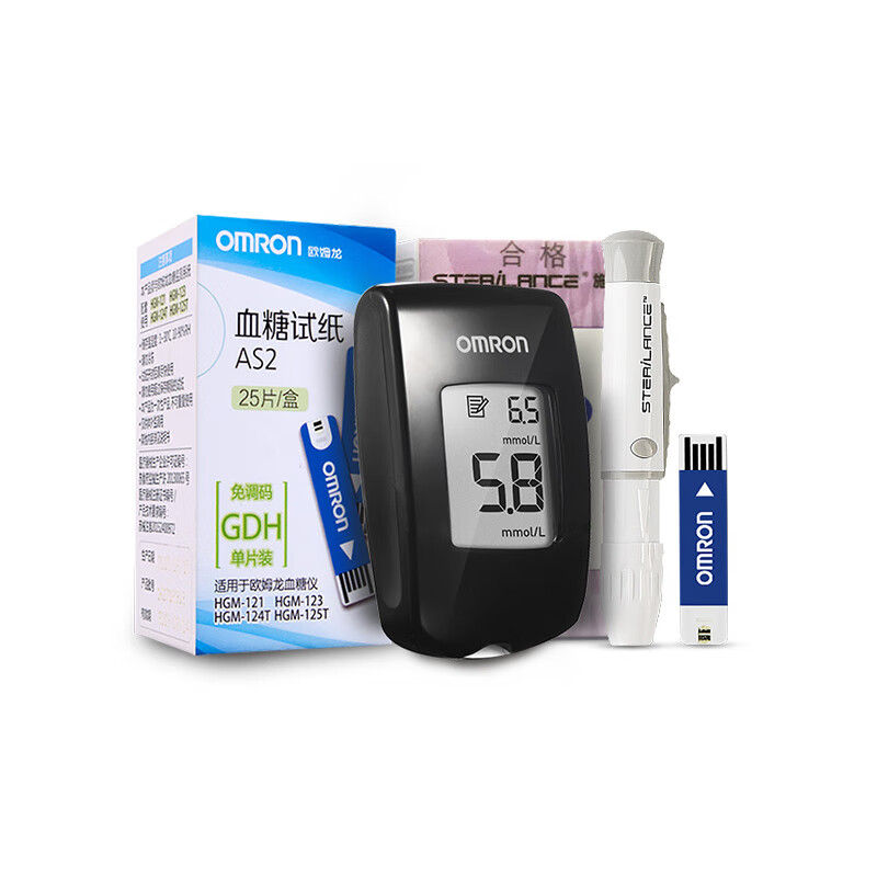 欧姆龙 智能免调码血糖仪