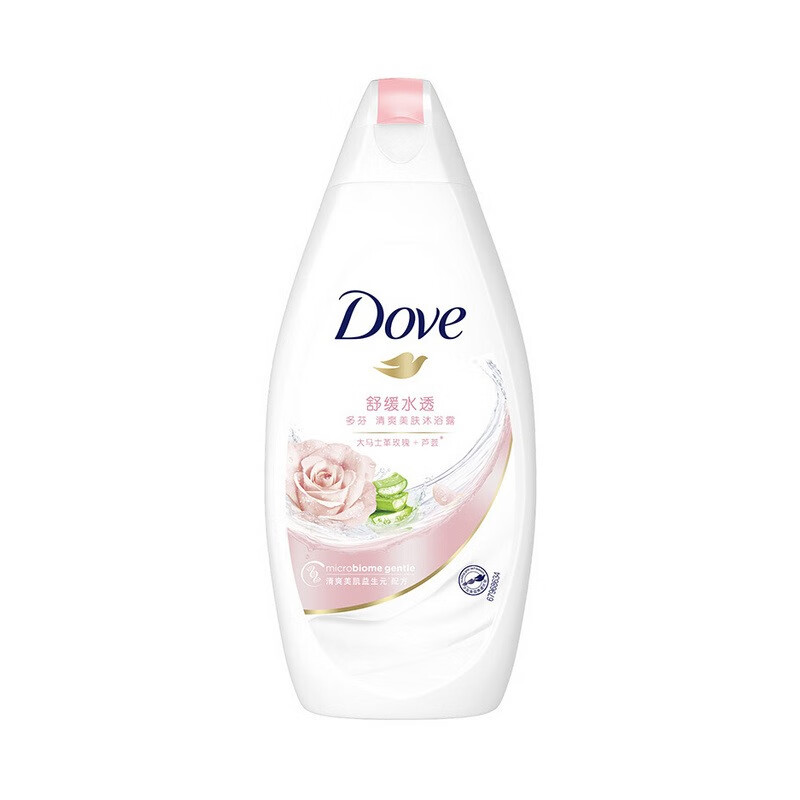 多芬 玫瑰香型舒缓沐浴露