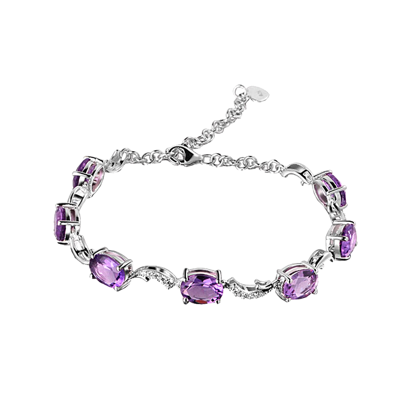 JOLEE 天然紫水晶 手链