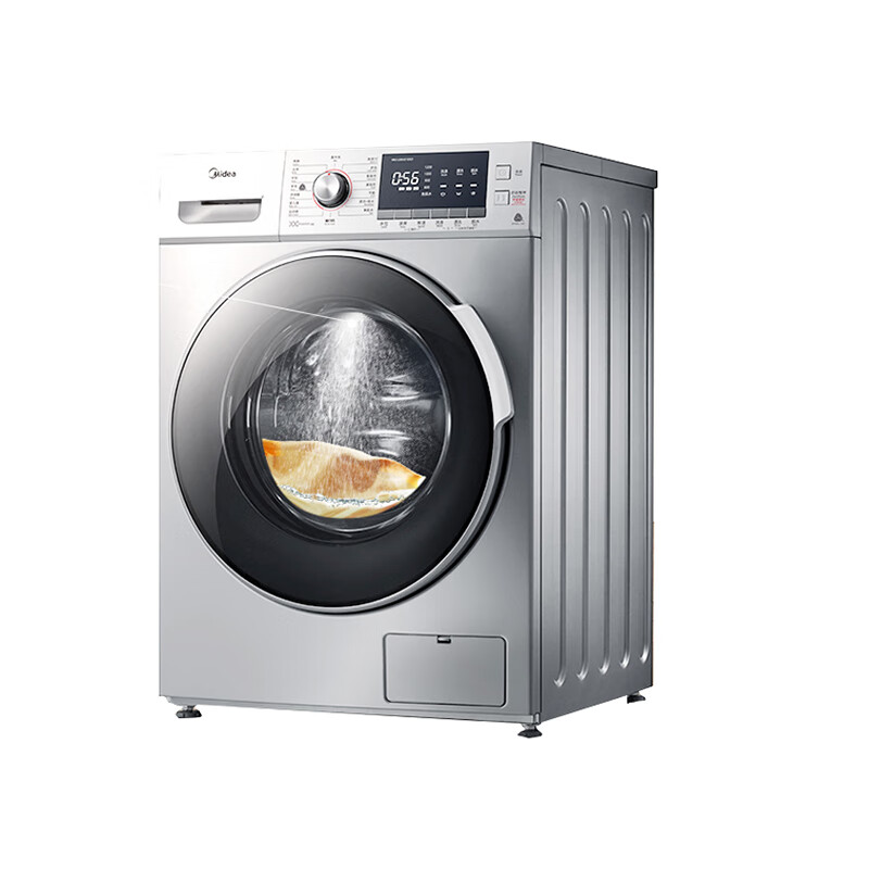 美的喷淋洗涤滚筒洗衣机