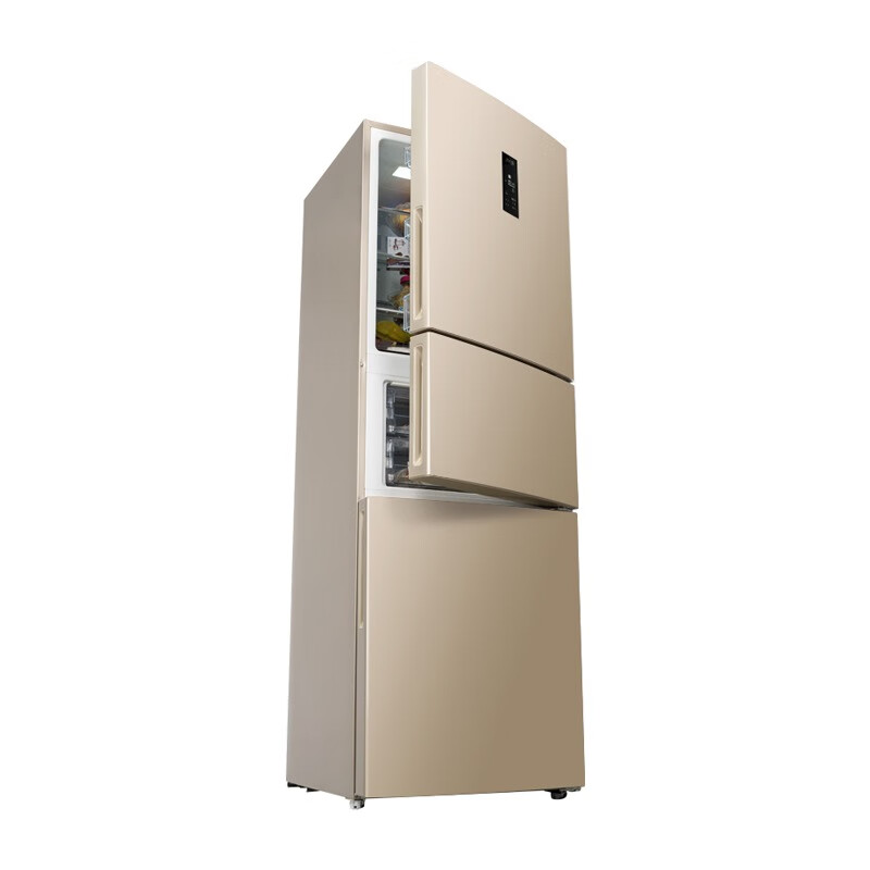 美菱 一级能效 三门冰箱