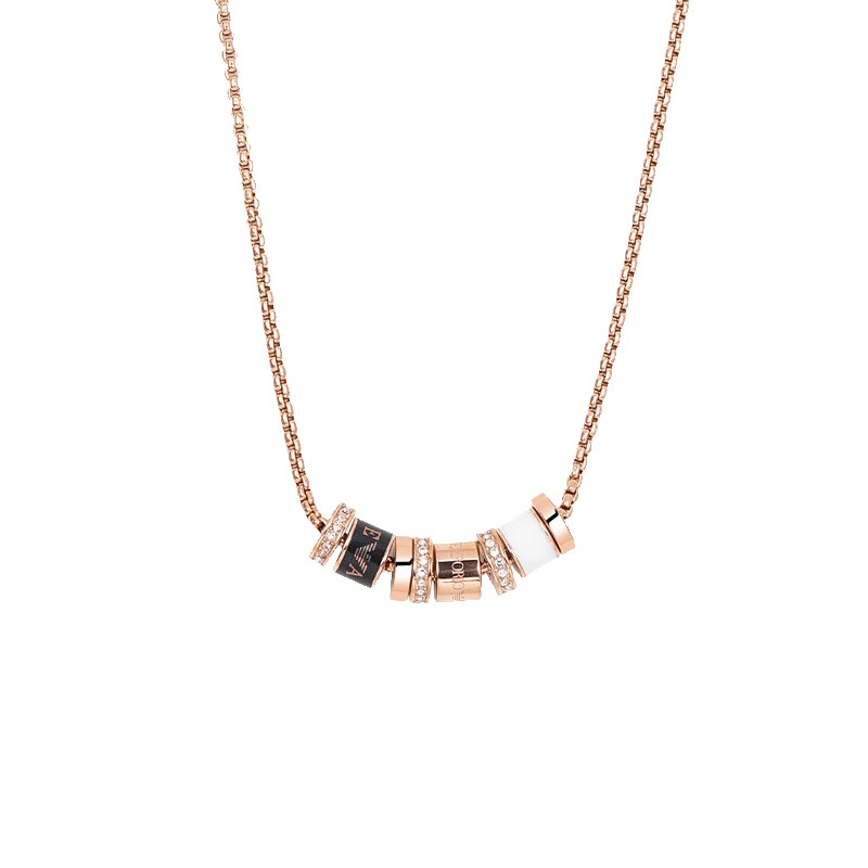 阿玛尼 陶瓷串珠项链