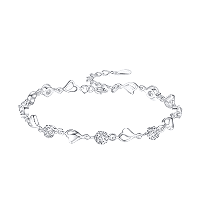 沉鱼落雁 韩版银手链