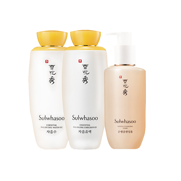 雪花秀 植物精华补水套装