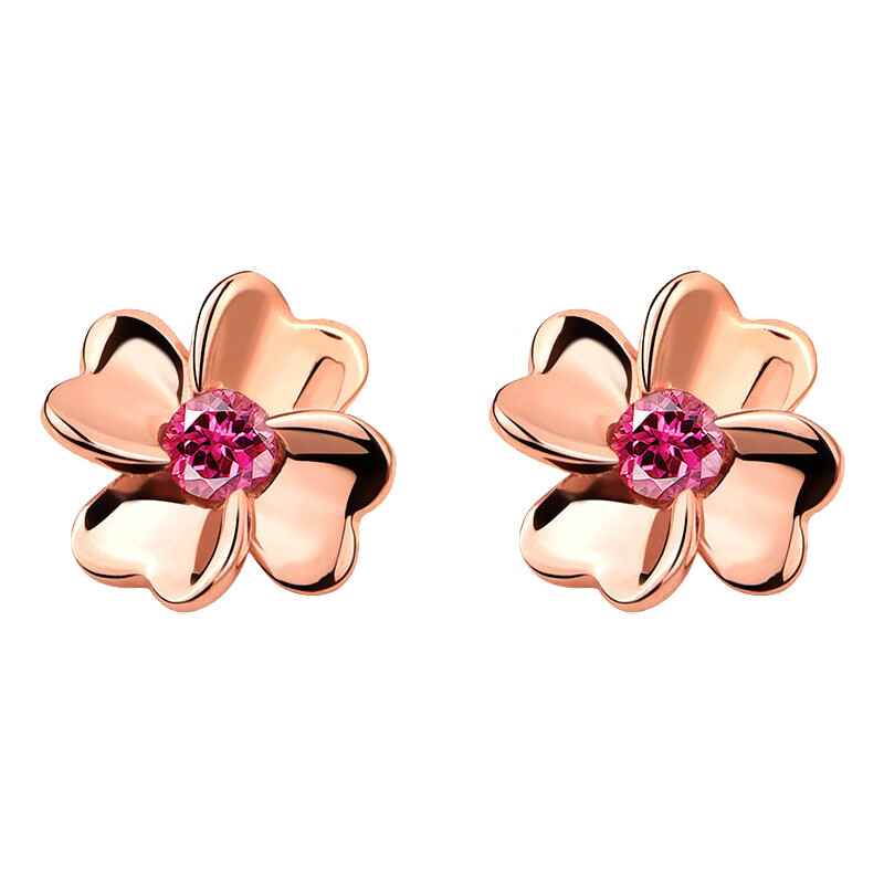 JOLEE金色四叶草耳饰