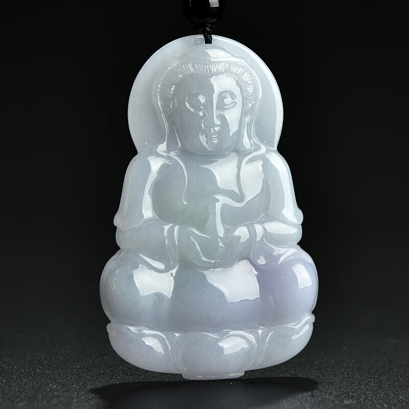 凤禧 观音翡翠吊坠