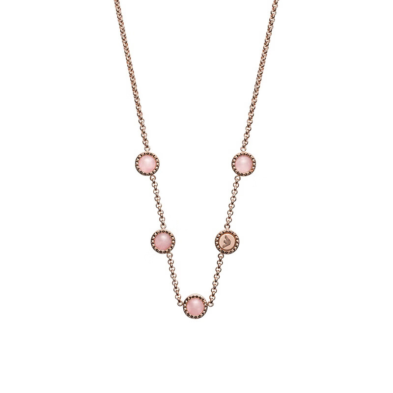 阿玛尼 圆牌项链