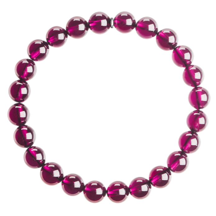 石头记紫牙乌石榴石手链