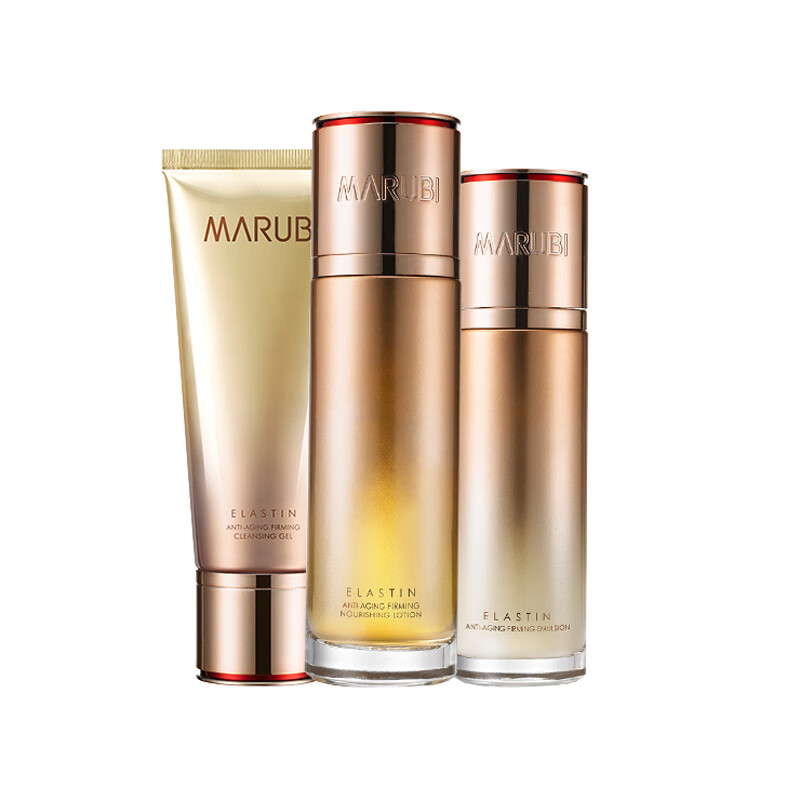丸美 弹力蛋白 护肤套装