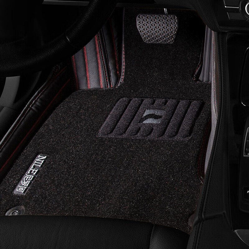 尼罗河 双层皮革丝圈汽车脚垫