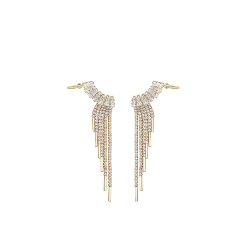 皇家莎莎 流苏气质耳饰