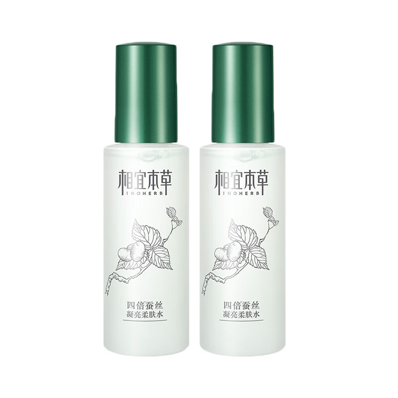 相宜本草 四倍蚕丝爽肤水
