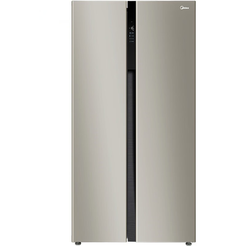 美的 大容量对开门冰箱