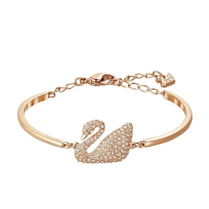 施华洛世奇 天鹅水晶质感 手链