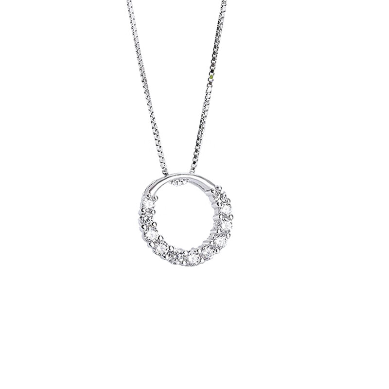 JG 锁骨纯银时尚冷淡风项链