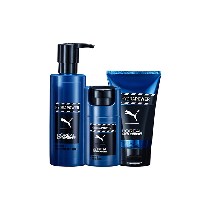 欧莱雅 水能保湿 护肤套装