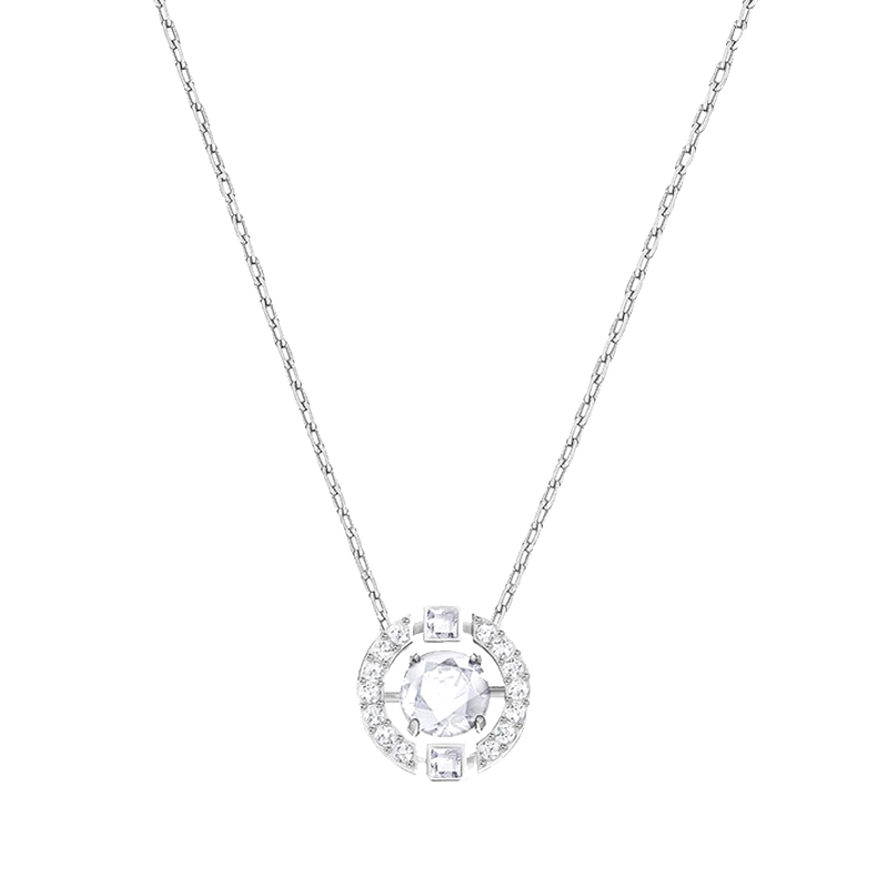 施华洛世奇 甜美银色项链
