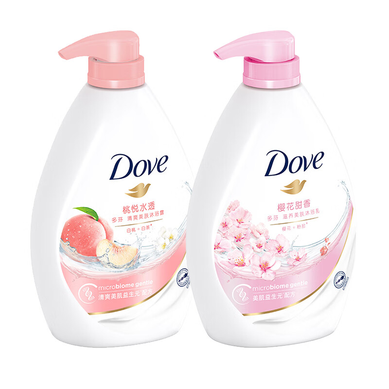 多芬 樱花甜香沐浴露