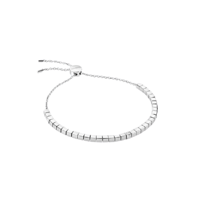 CK 银色水晶手链