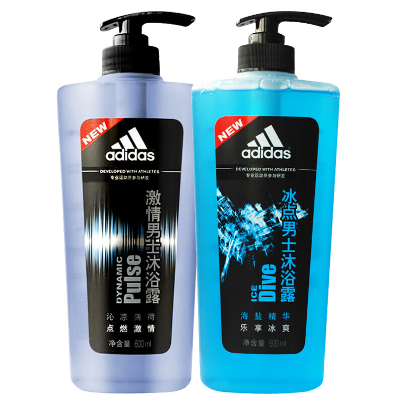 阿迪达斯 清爽润肤 沐浴露