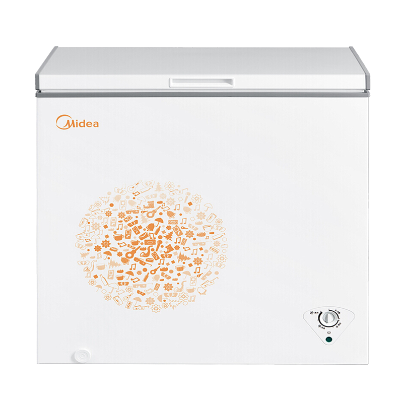 美的多档调温卧式冷柜