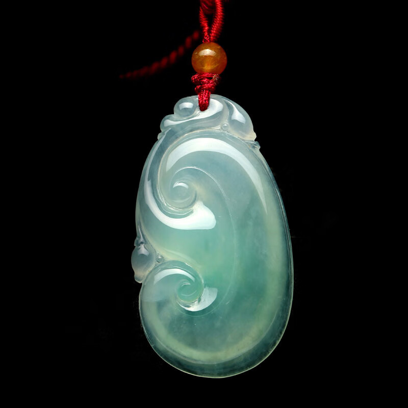 七彩云南 吉祥如意翡翠吊坠