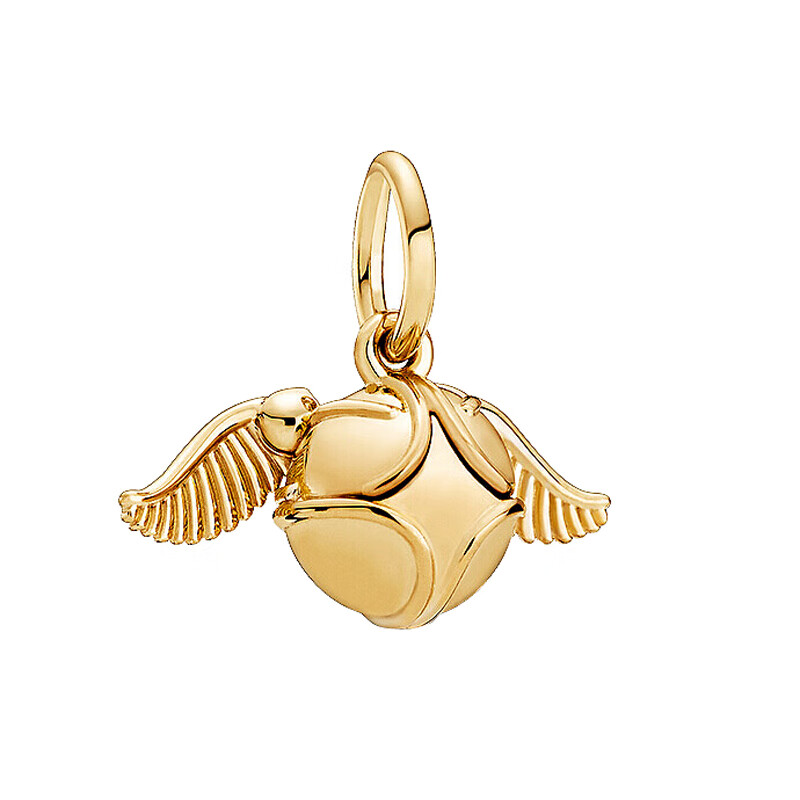 潘多拉 金色飞贼吊坠项链