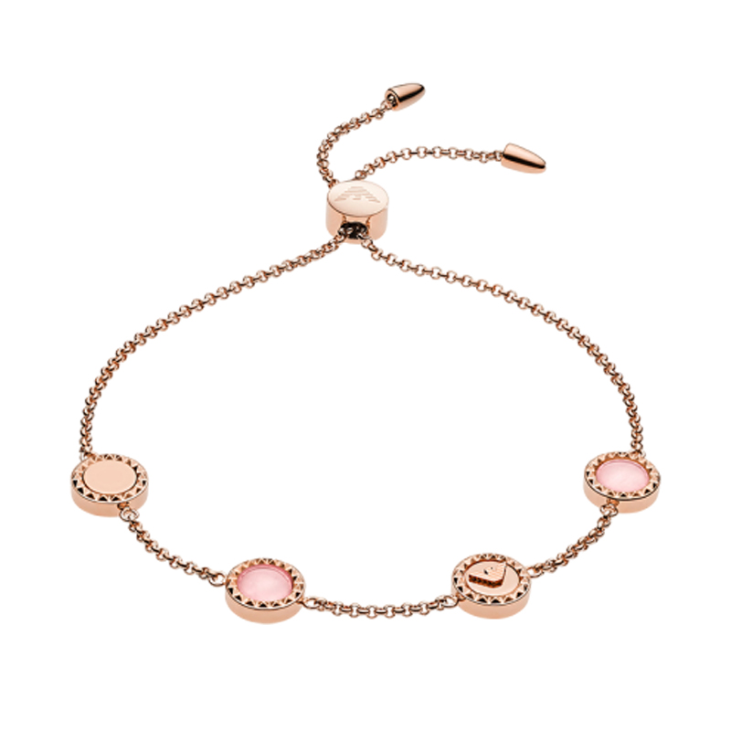 阿玛尼 圆盘宝石手链