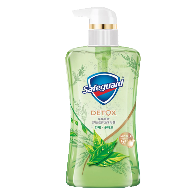 舒肤佳 舒缓茶树油排浊沐浴露